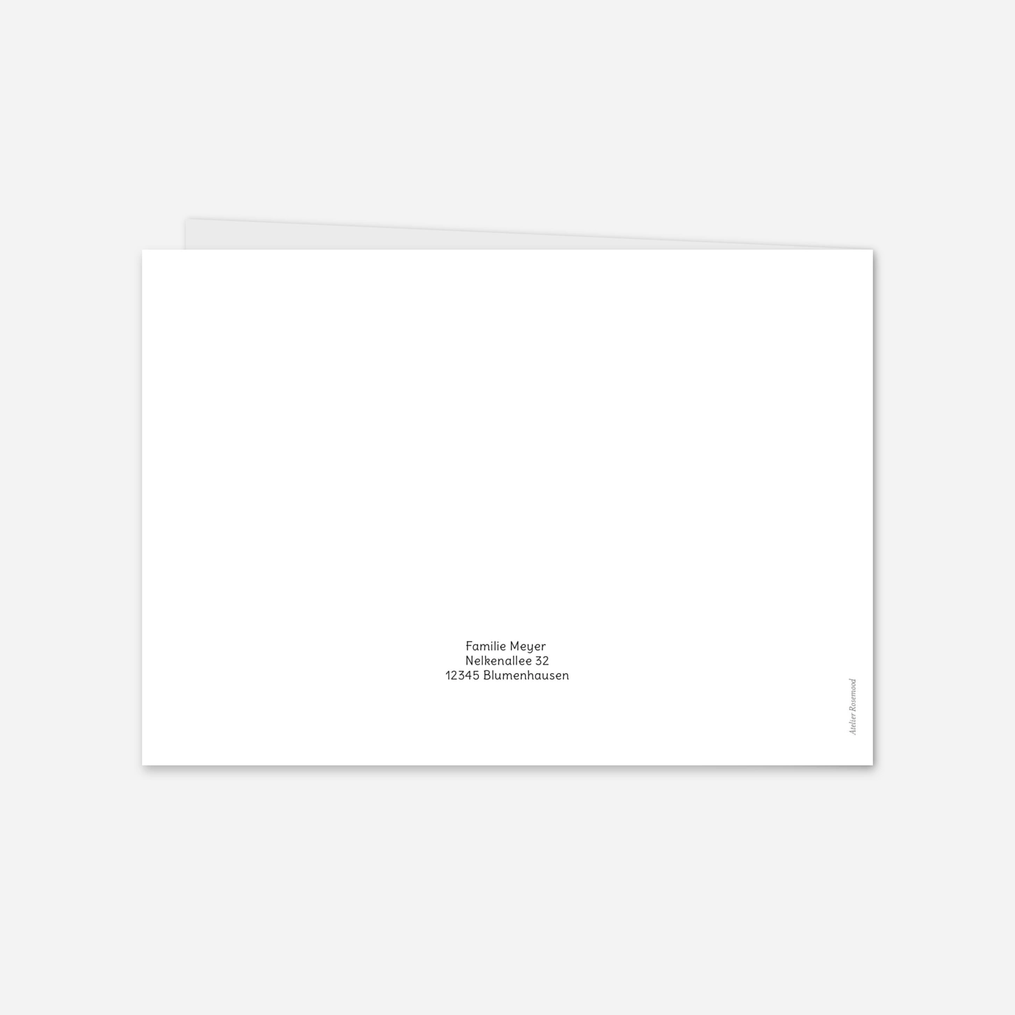 Geburtskarte Morgensternchen