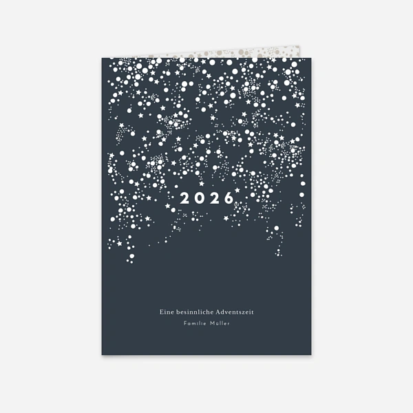 Milchstraße (Klappkarte)