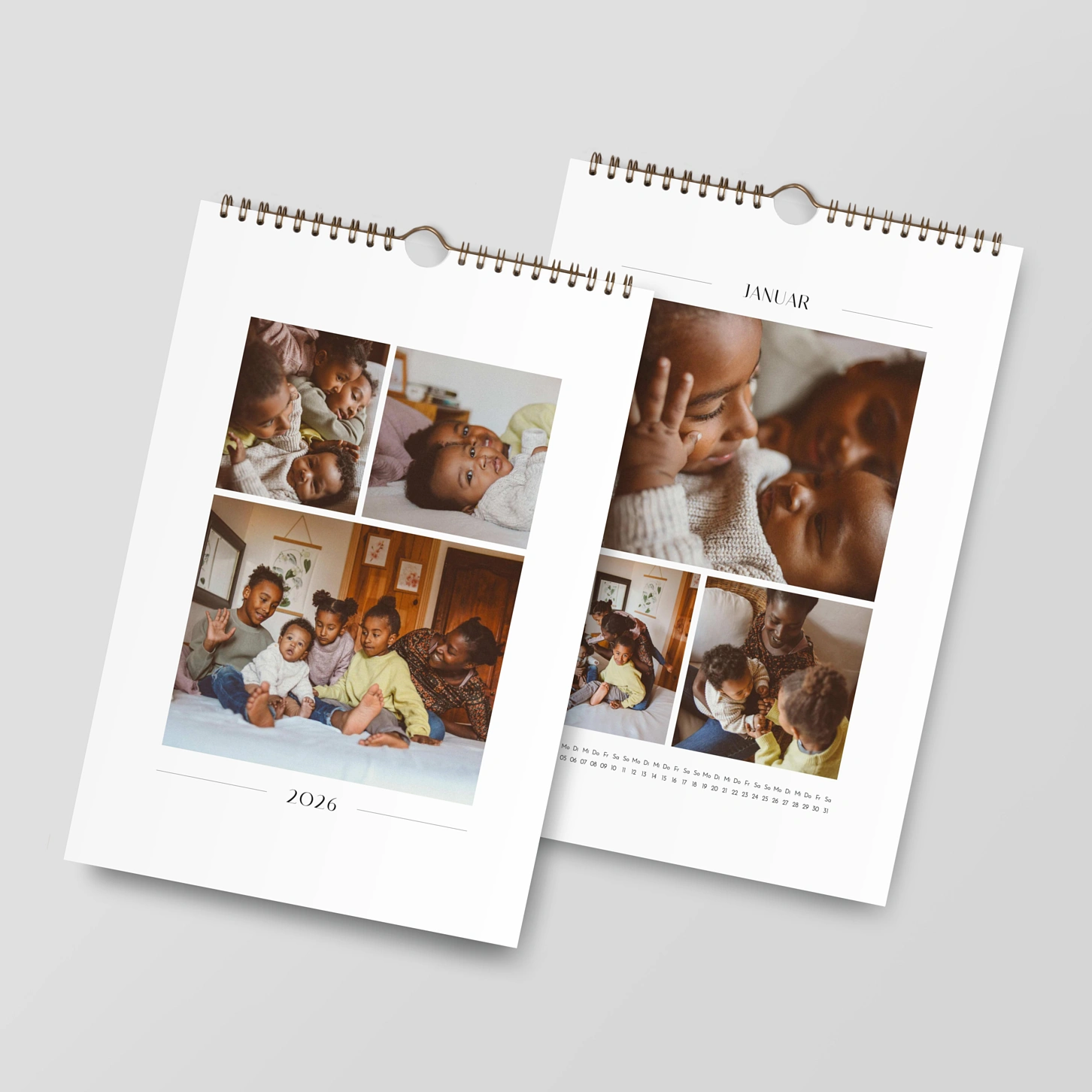 Wandkalender Modern Collage