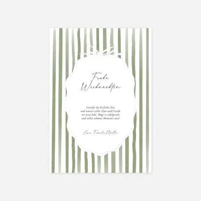 Weihnachtskarte Neujahr