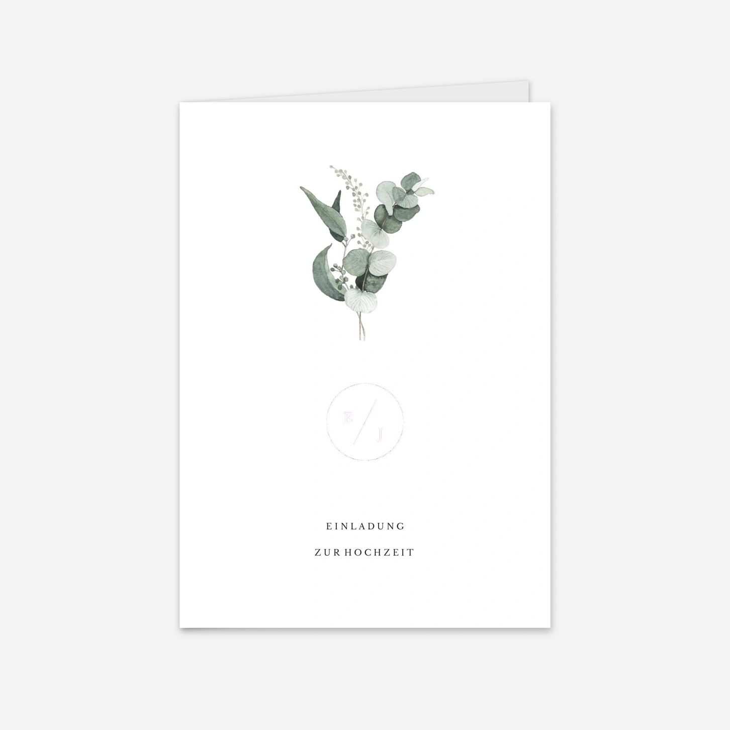Hochzeitseinladung Nordische Eleganz