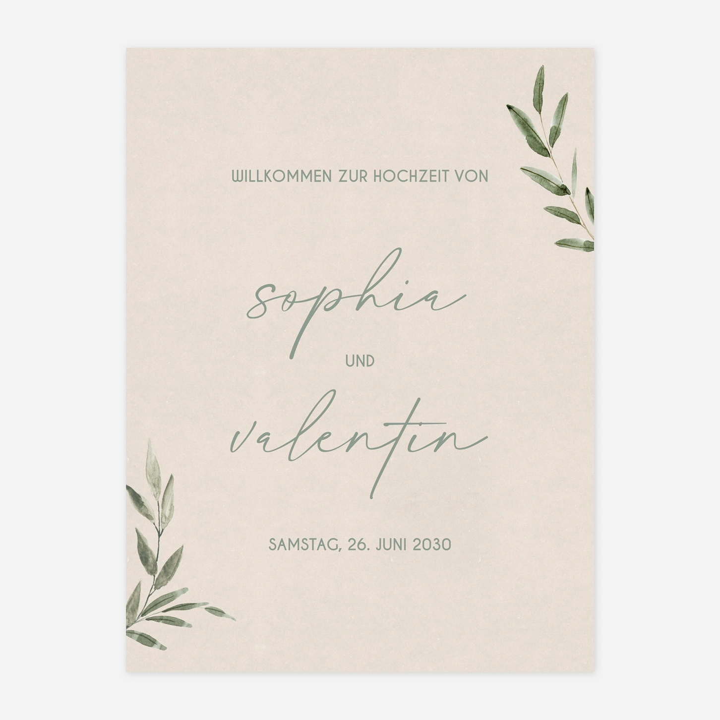 Willkommensschild Naturträume