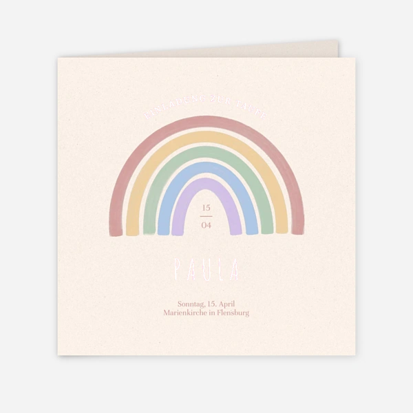 Pastell-Regenbogen