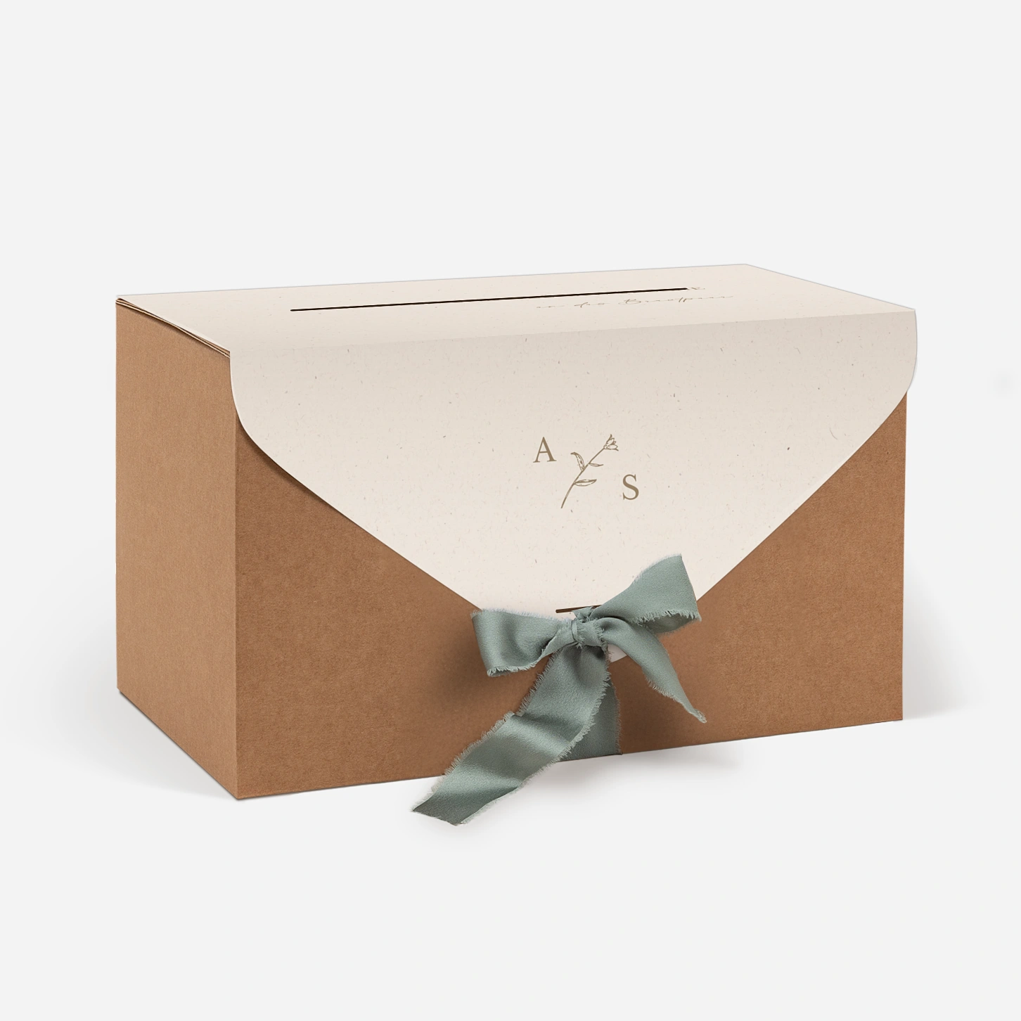 Kartenbox Hochzeit Passepartout