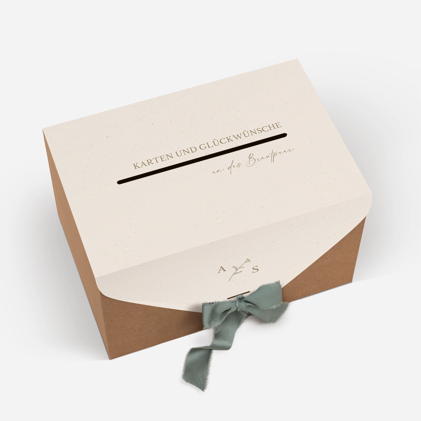 Kartenbox Hochzeit Passepartout