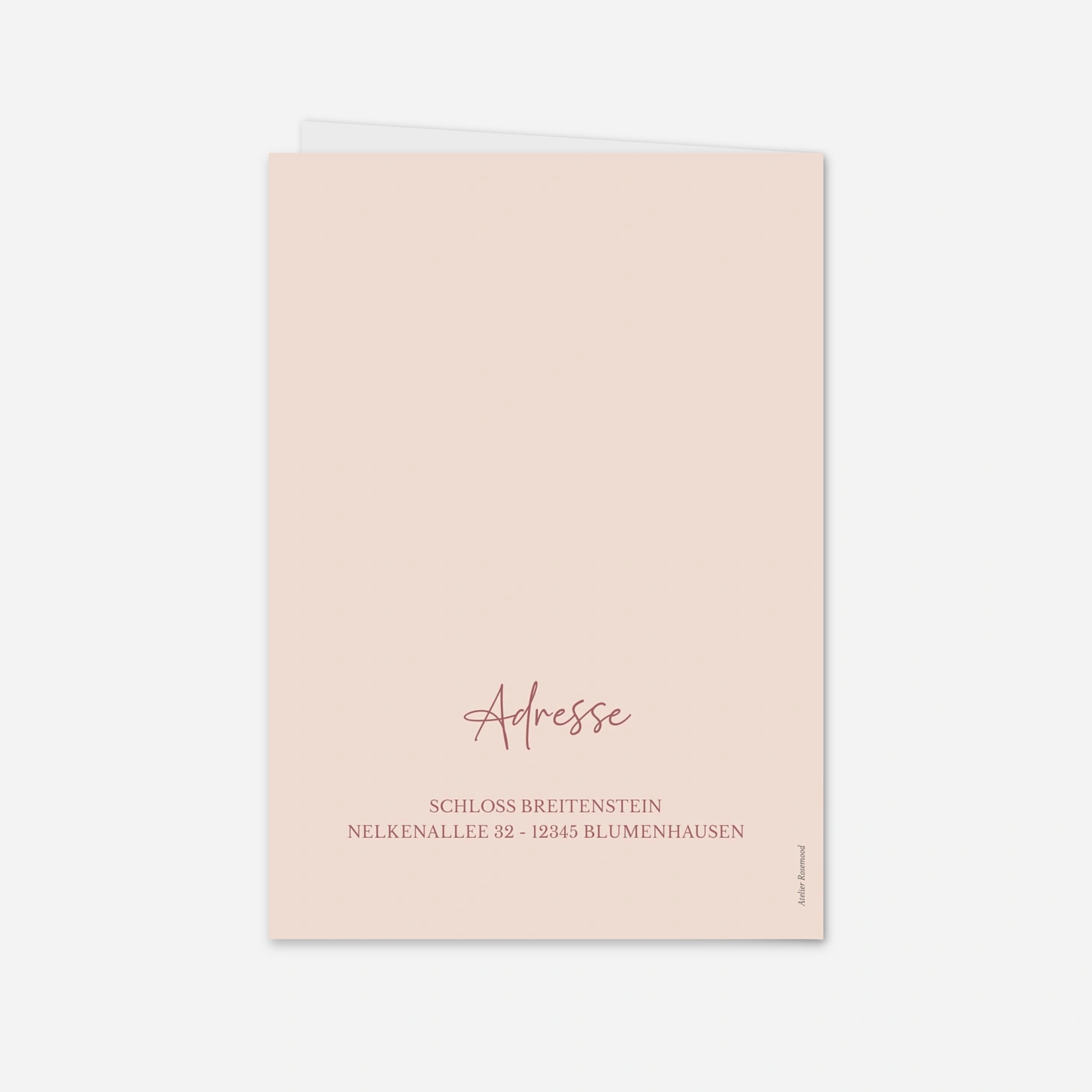 Geburtstagseinladung Champagne Chic