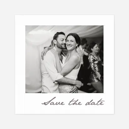 Save the Date Kleines Polaroid