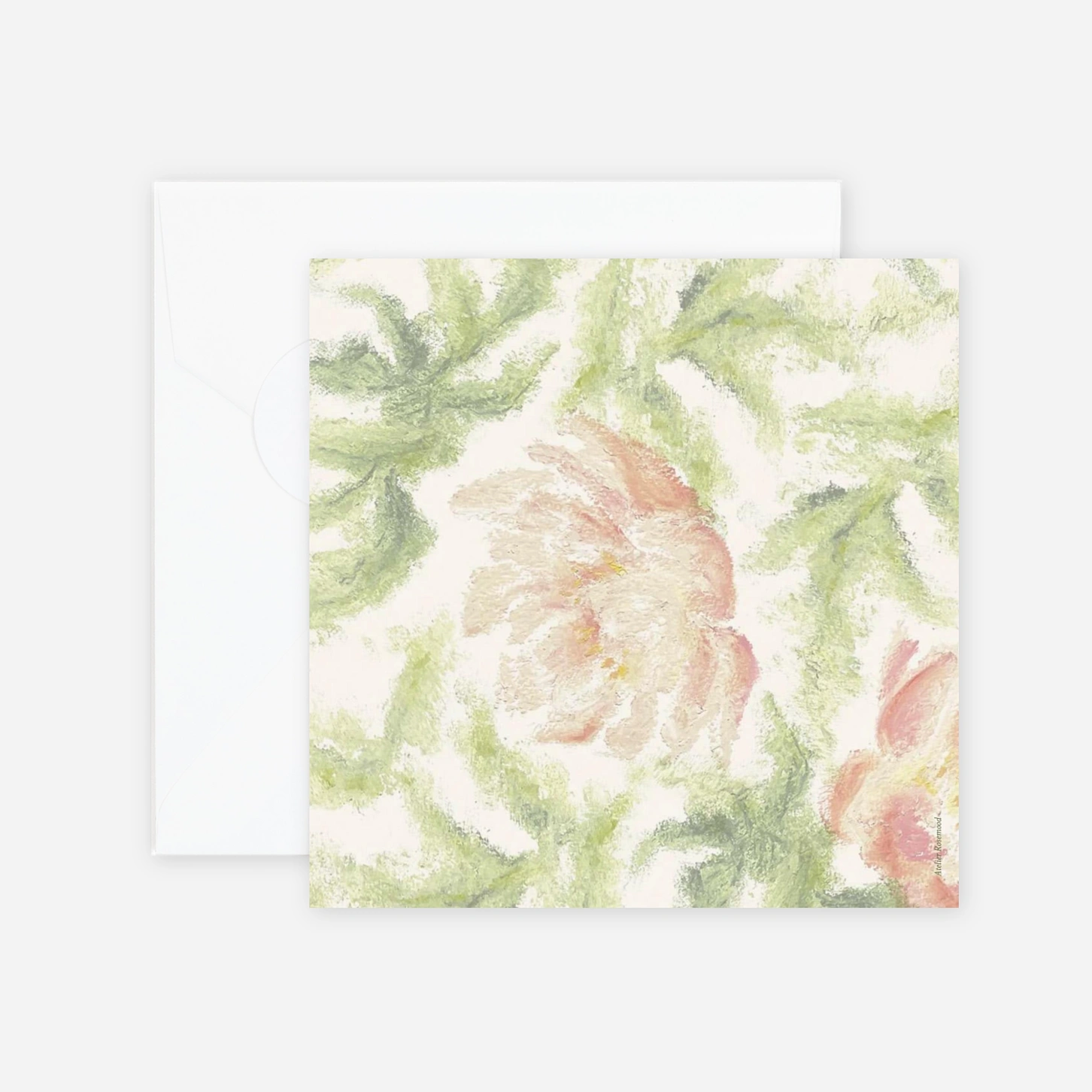 Hochzeitseinladung Sanfte Blüten