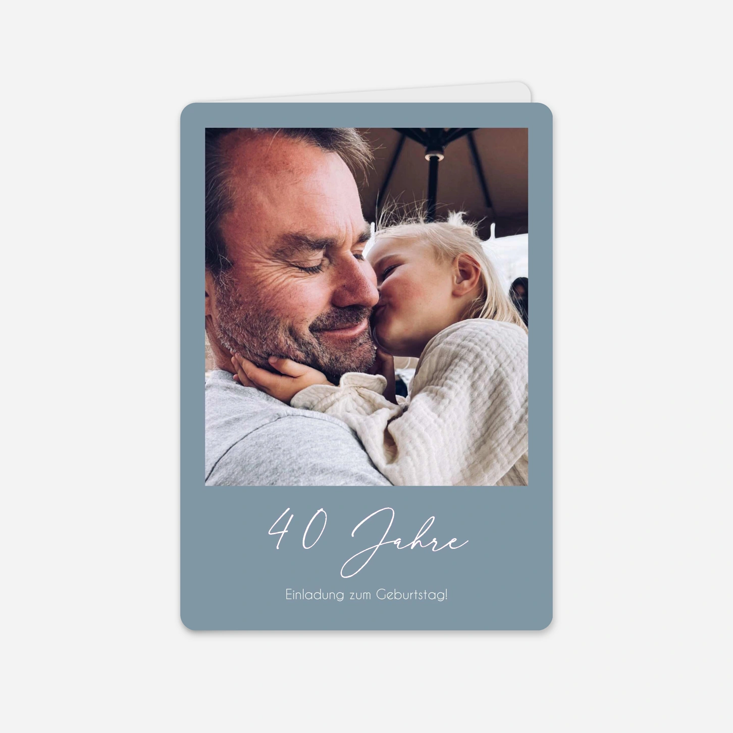 Geburtstagseinladung Schlichte Freude