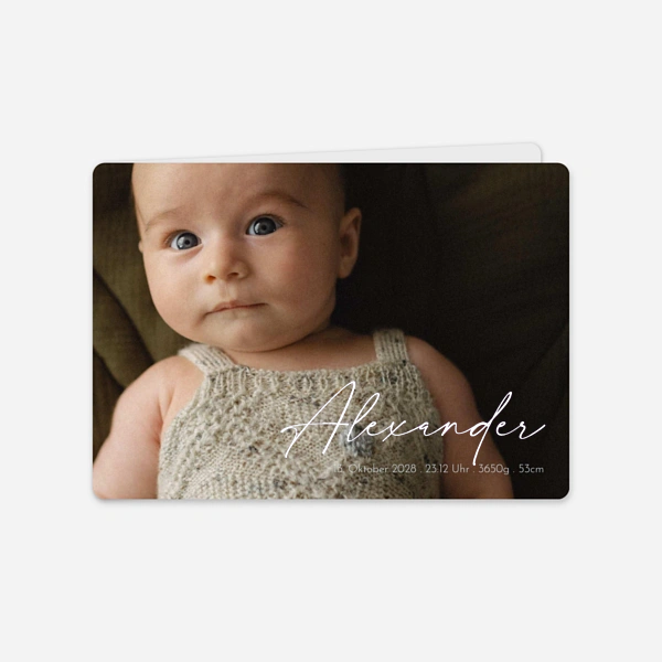 Zartes Babyglück