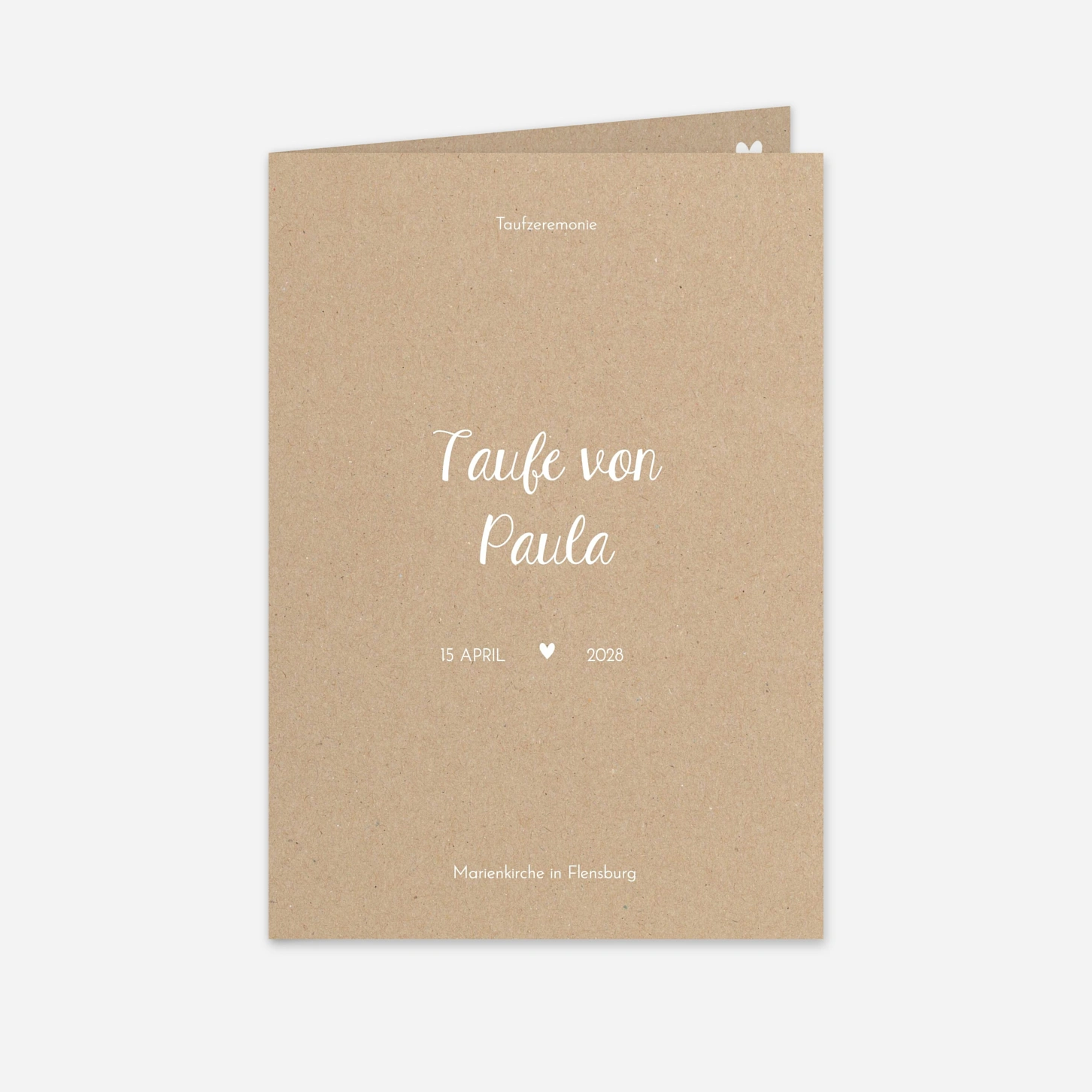 Kirchenheft Taufe Im Moment