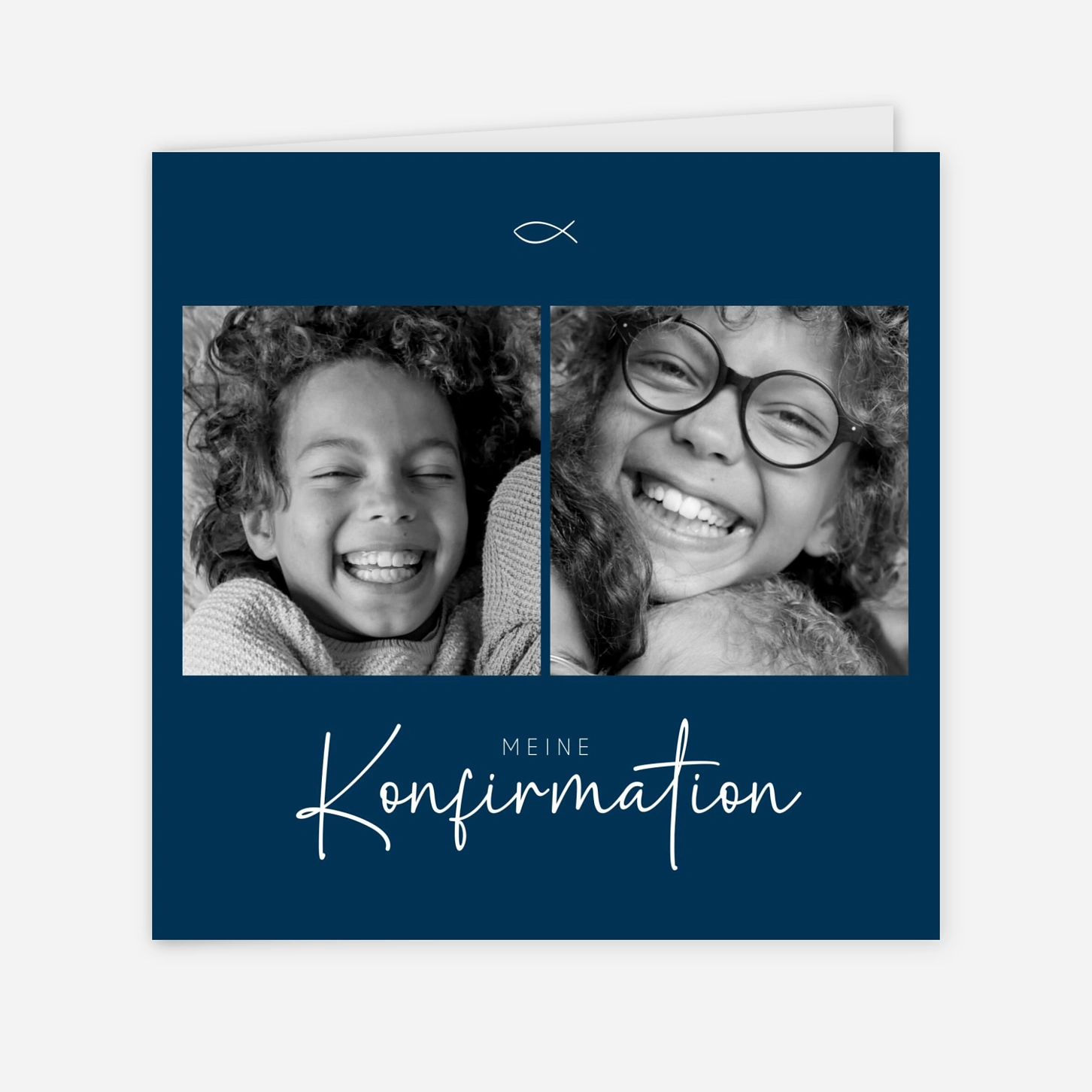 Konfirmationseinladung Sanfter Aufbruch