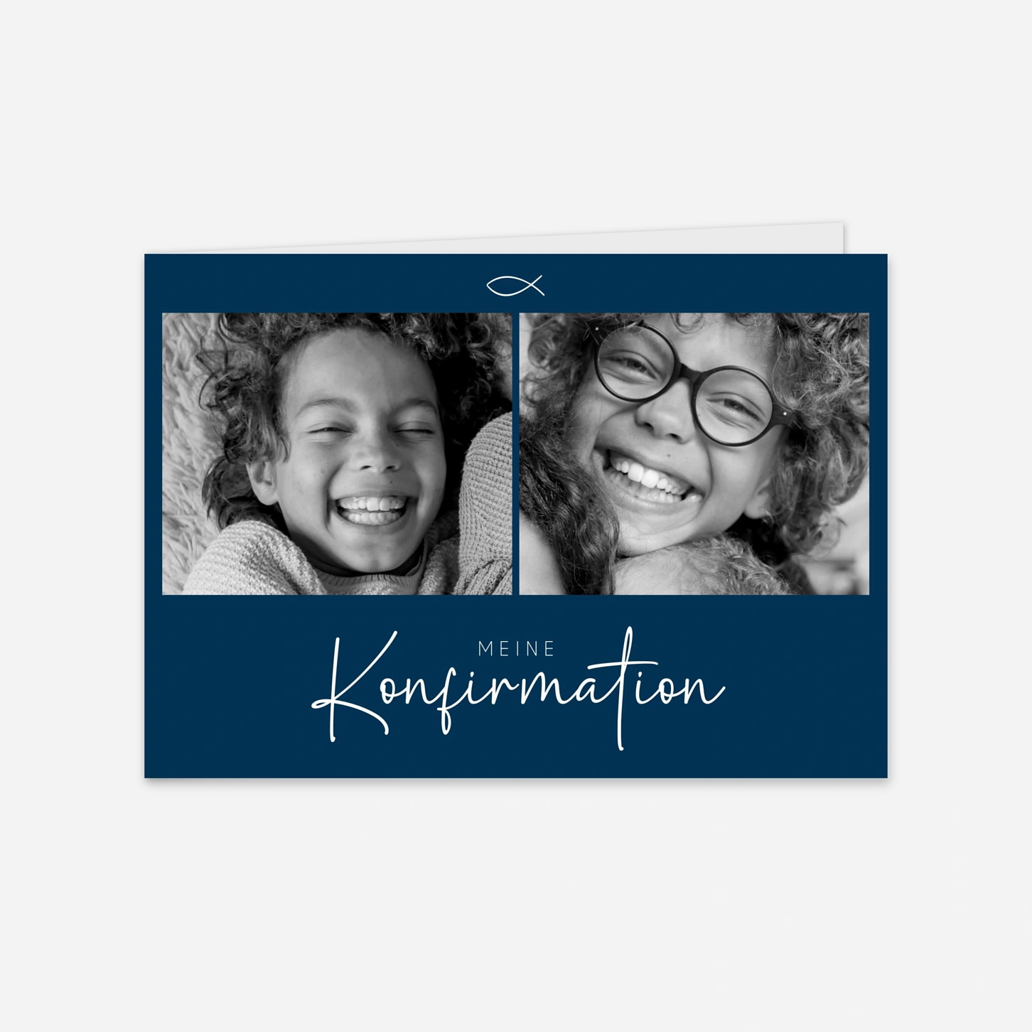 Konfirmationseinladung Sanfter Aufbruch