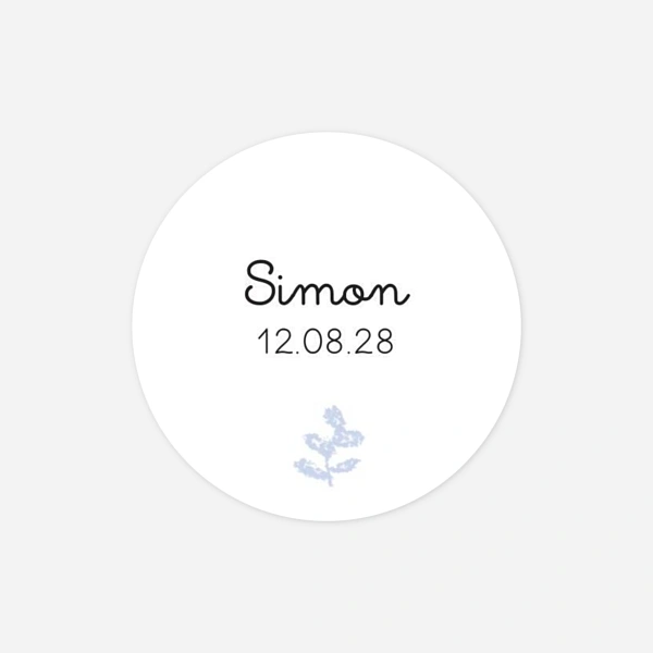 Sprössling in Pastell