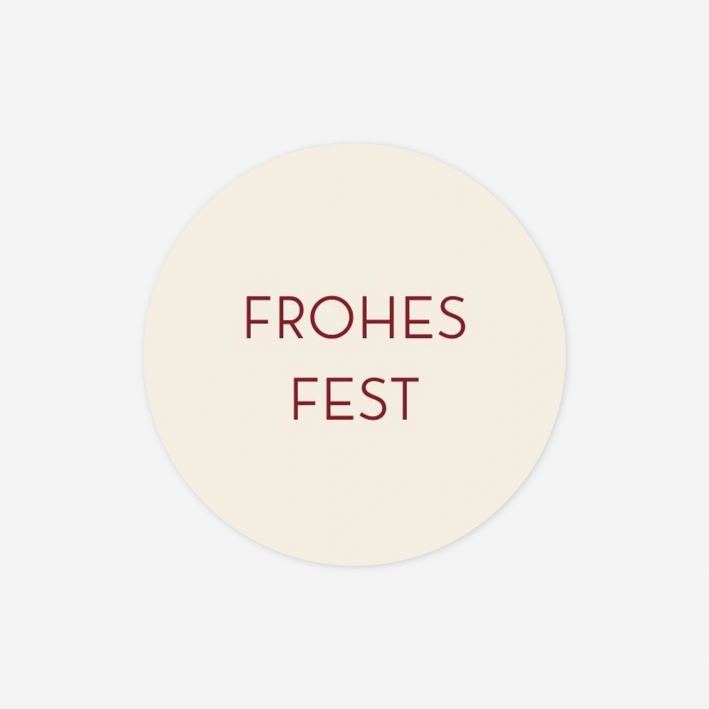 Geschenkaufkleber Weihnachten Streifen im Trend