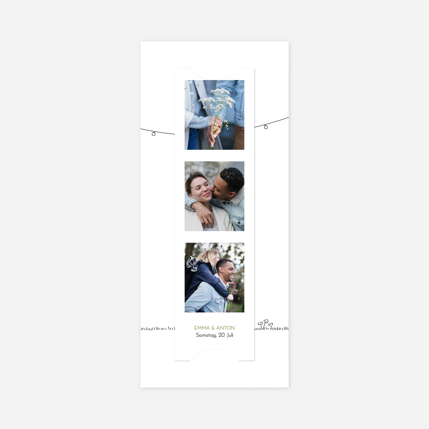 Hochzeitseinladung Sommerhochzeit
