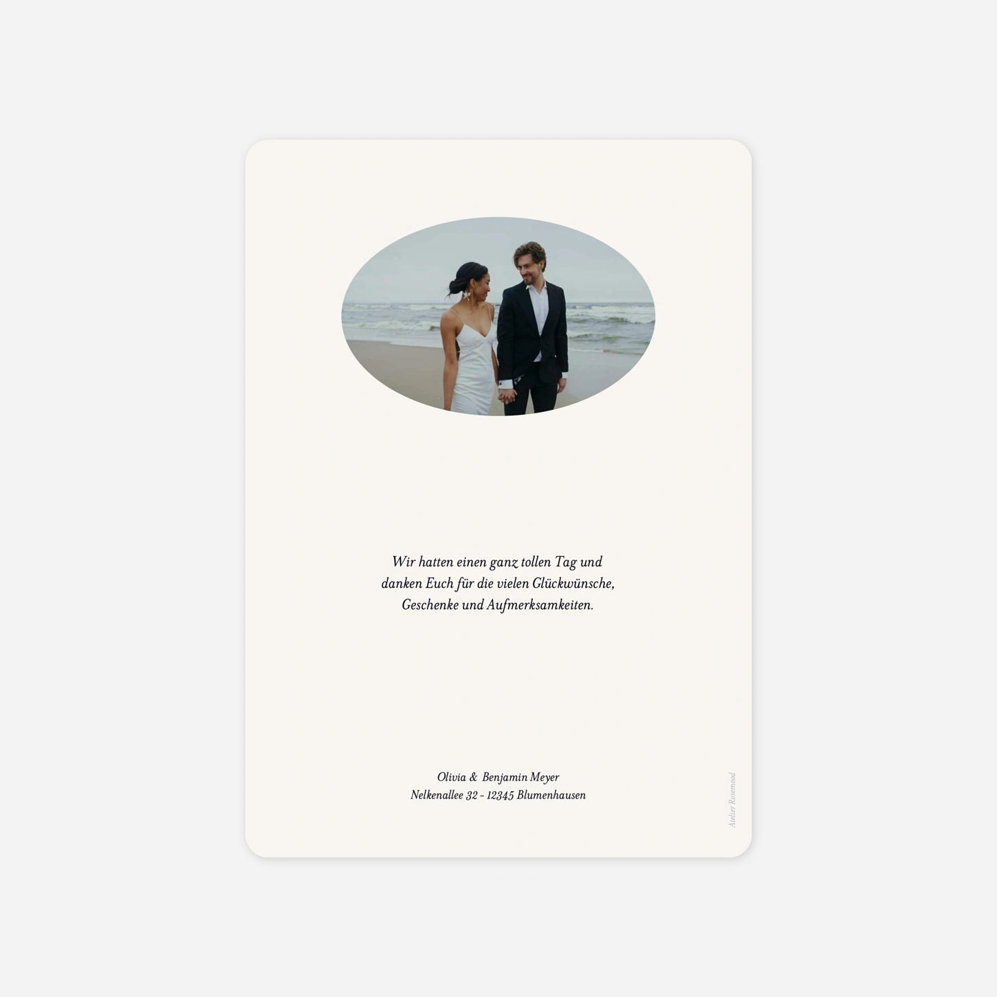 Dankeskarte Hochzeit Schatulle
