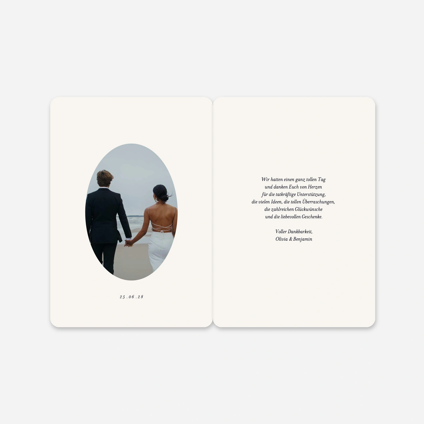 Dankeskarte Hochzeit Schatulle