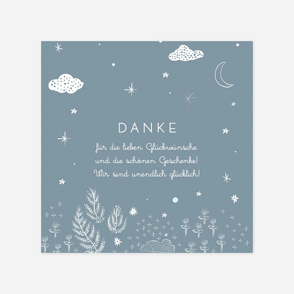 Dankeskarte Für Sie Und Ihn – Einfache Und Elegante Karte Für Besondere Anlässe