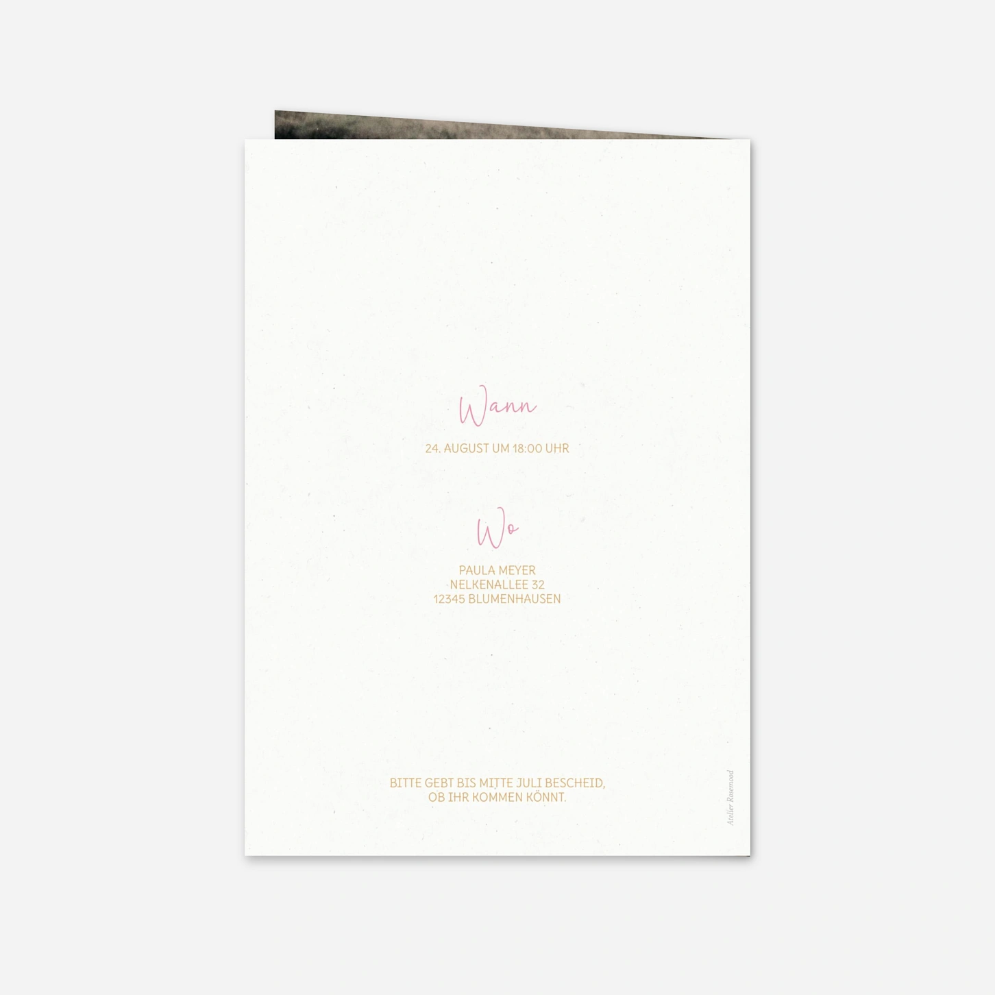 Geburtstagseinladung Je mehr Kerzen…