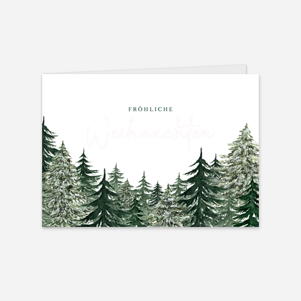 Warmer Winterwald