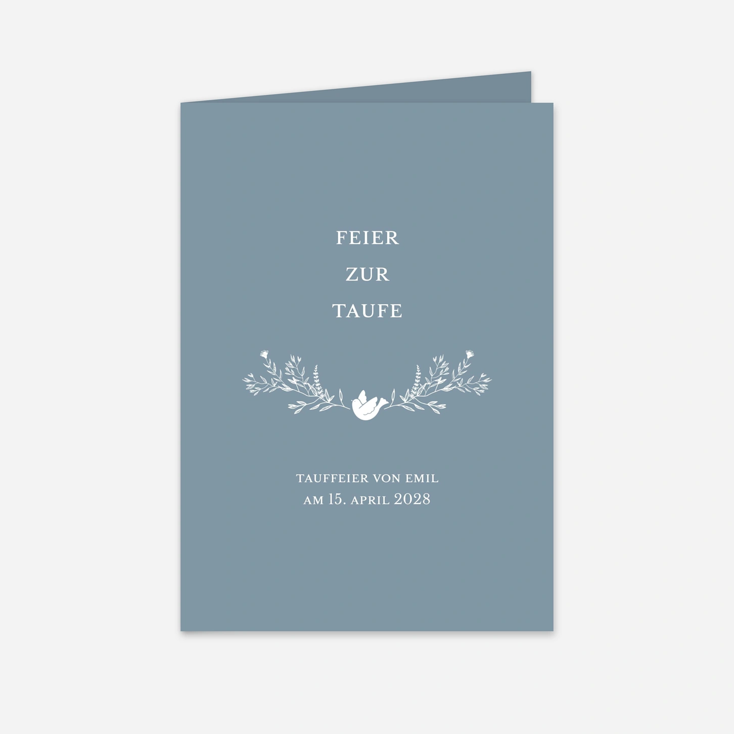 Kirchenheft Taufe Engelsfeder