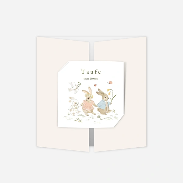 Taufe im Garten