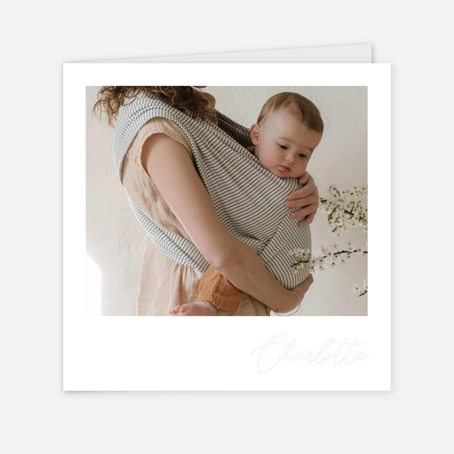 Geburtskarte Unser Babyglück