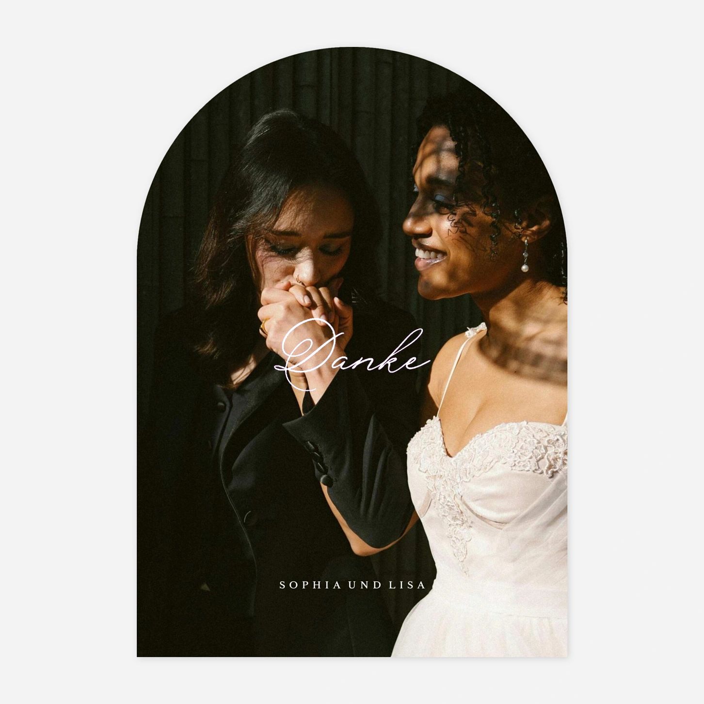 Dankeskarte Hochzeit Unendlich Dankbar