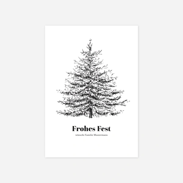 Unser Weihnachtsbaum