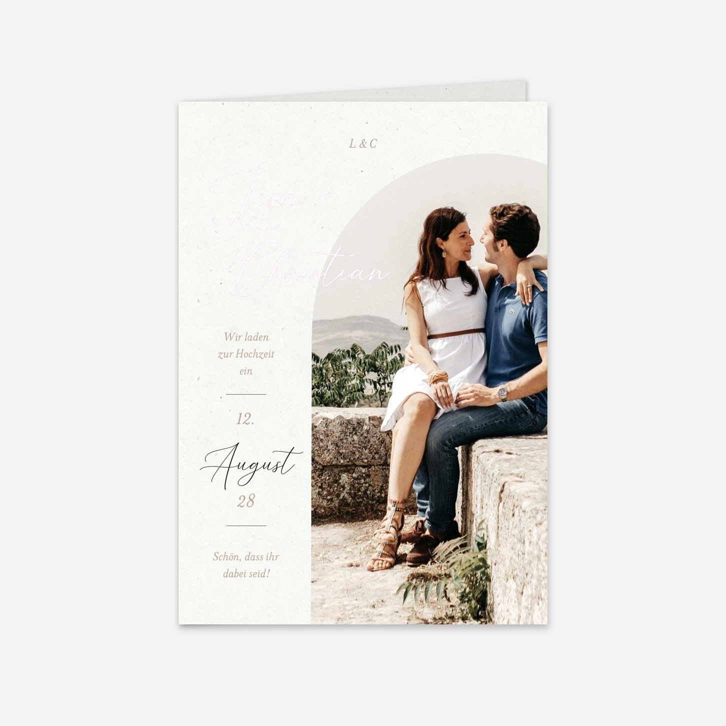 Hochzeitseinladung Charme