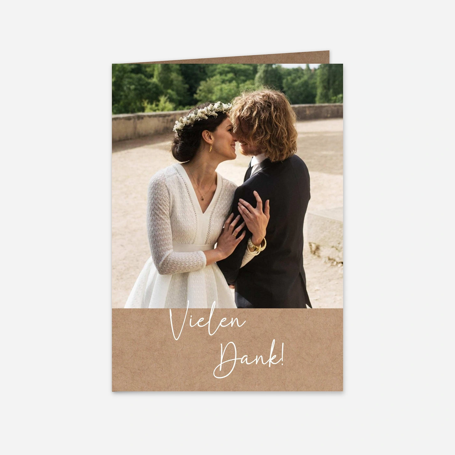 Dankeskarte Hochzeit Voll Freude
