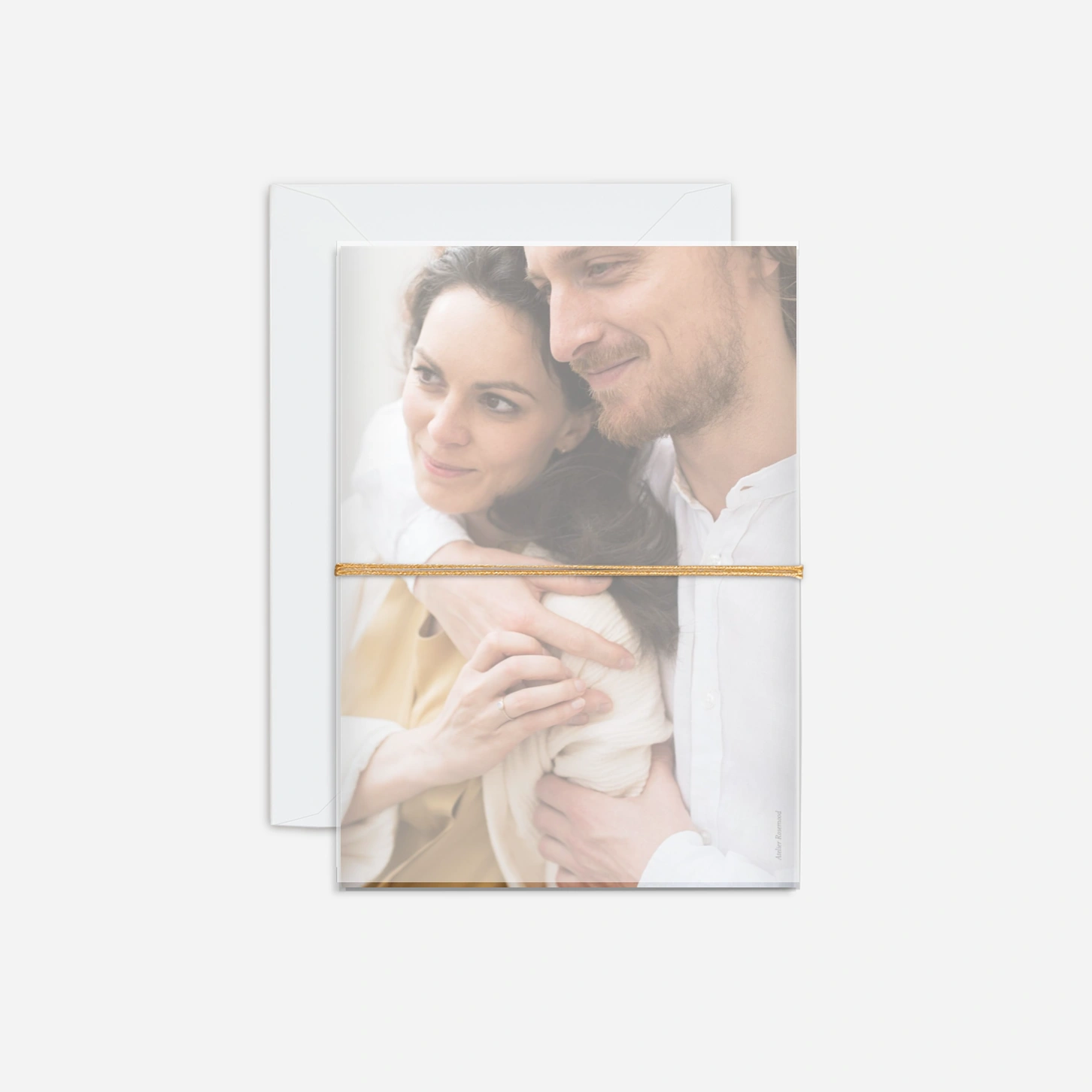 Hochzeitseinladung Verbunden in Liebe
