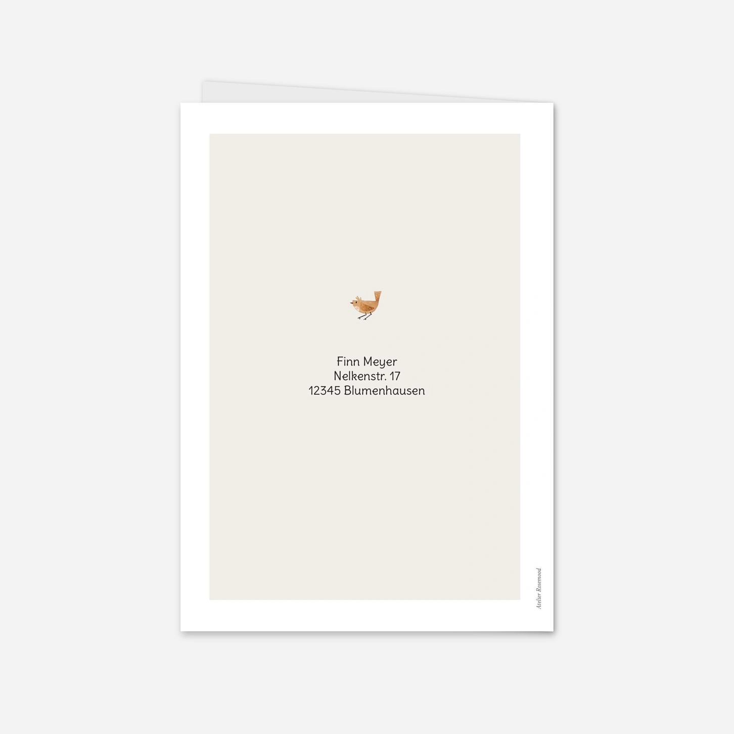 Kindergeburtstagseinladung Kleines Wäldchen