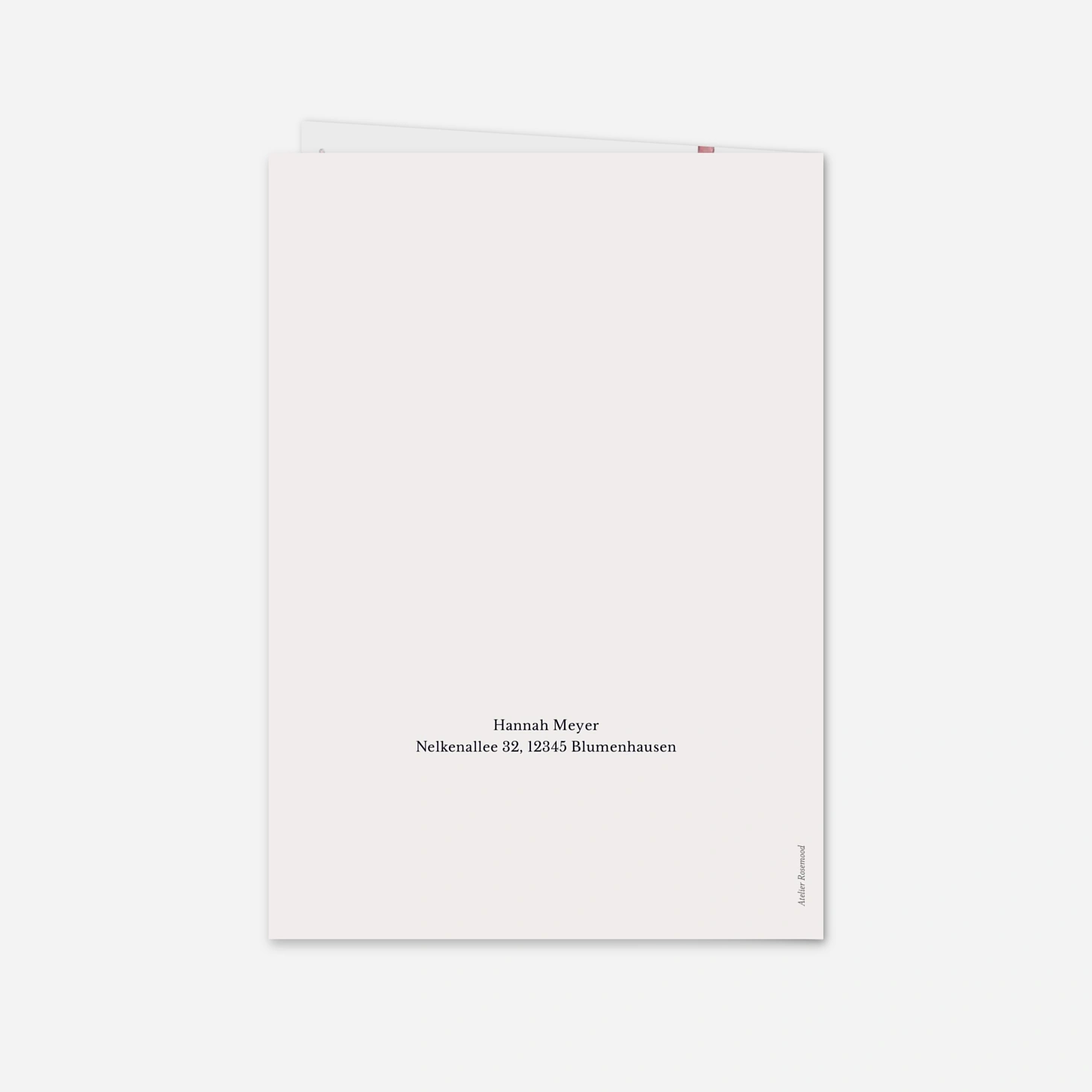 Geburtstagseinladung Feierlicher Jahrgang