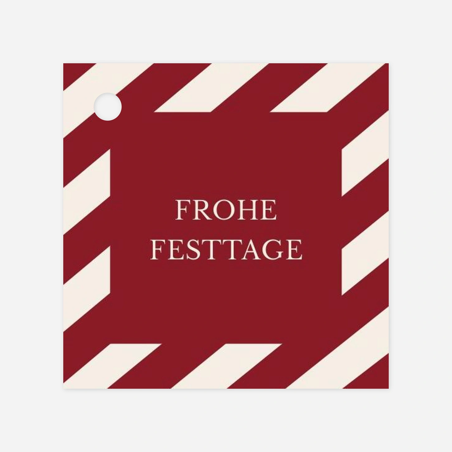 Geschenkeanhänger Winterpost
