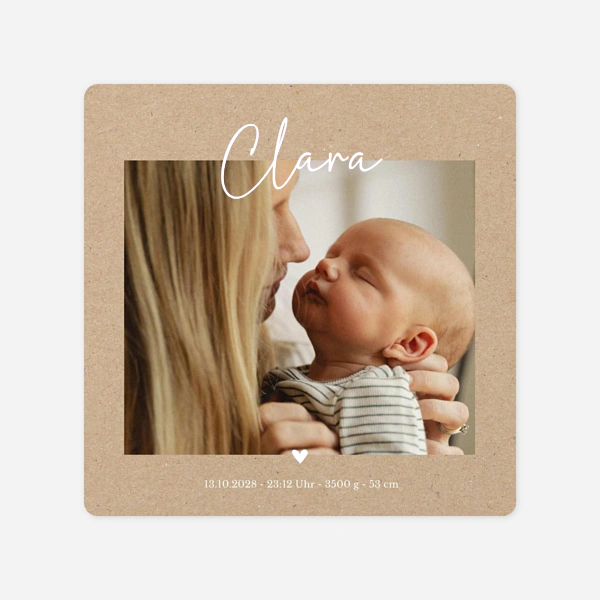 Willkommen kleines Herz