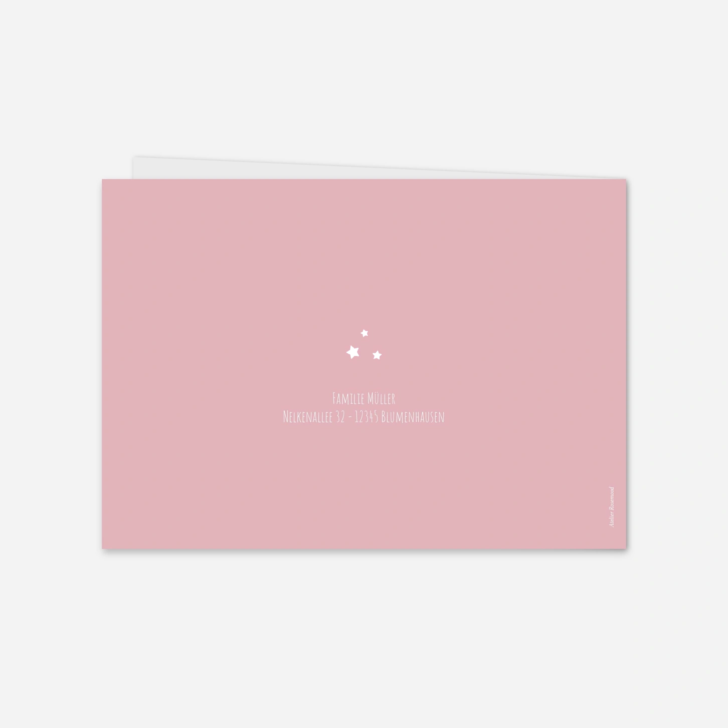 Kindergeburtstagseinladung Märcheneinhorn