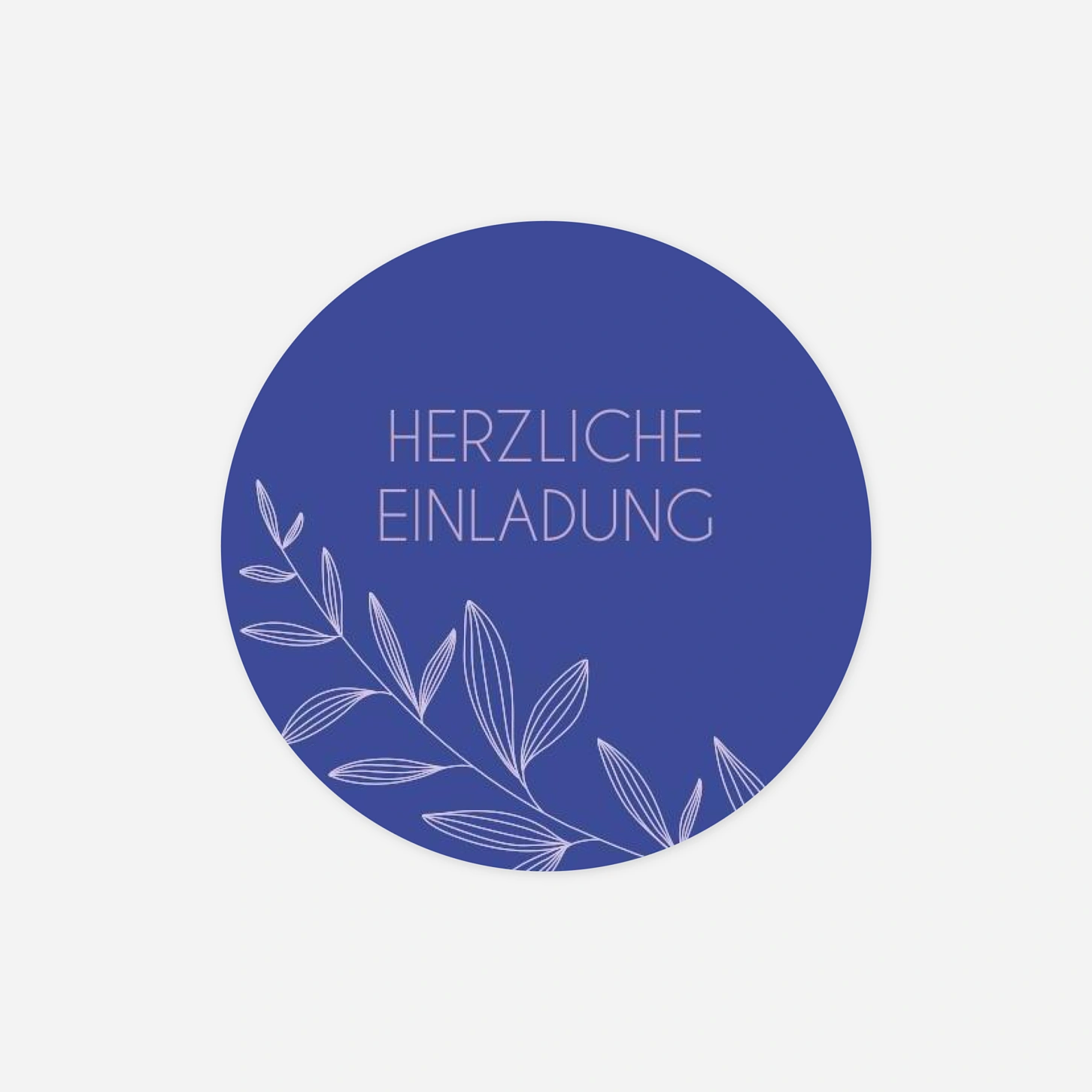 Aufkleber Kommunion Konfirmation Zarter Ichthys