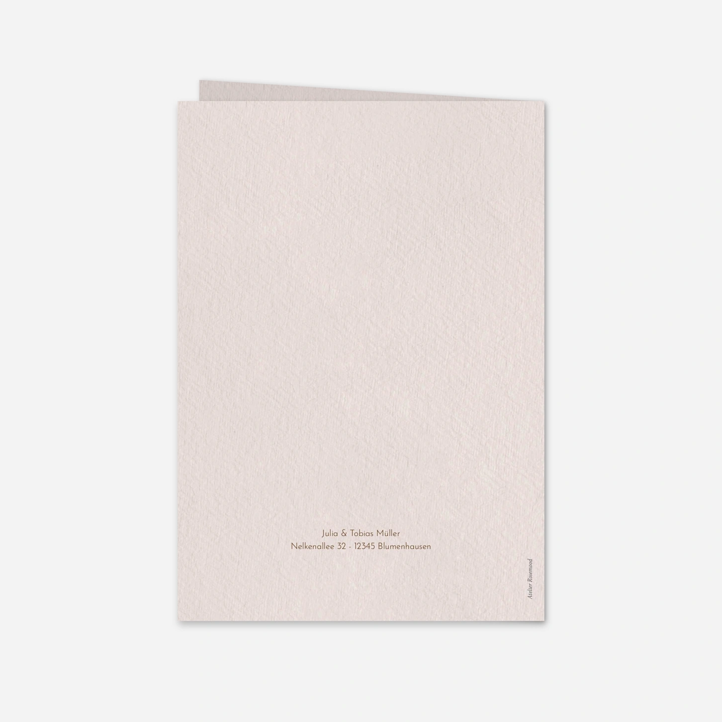 Dankeskarte Hochzeit Heartfelt