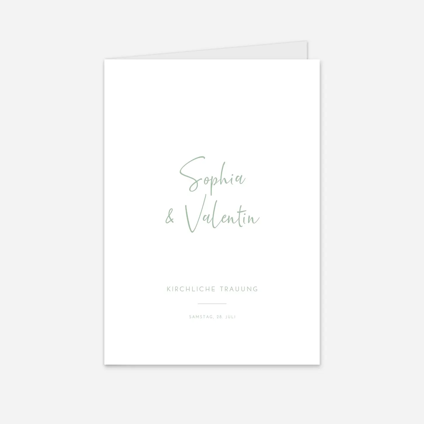 Kirchenheft Hochzeit Zeitgeist