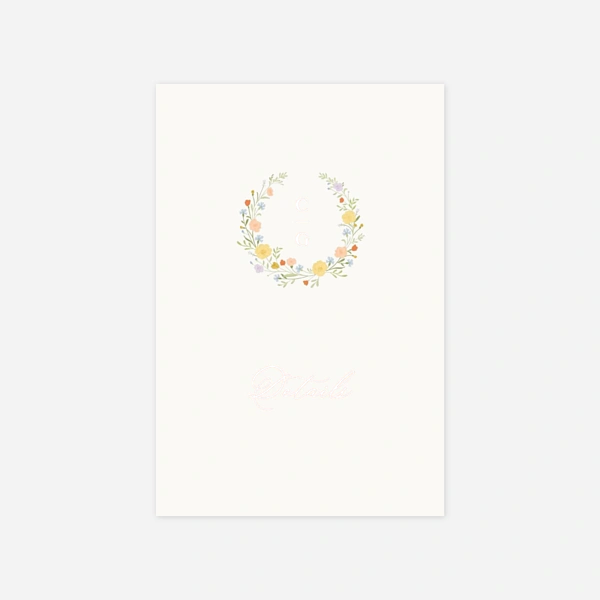 Zartes Monogramm