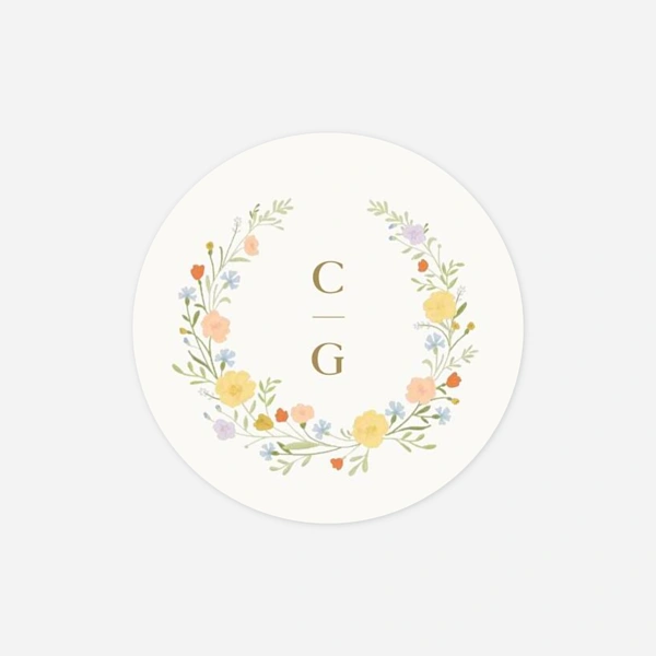 Zartes Monogramm
